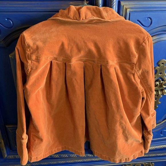 Lal Live A Little Corduroy Orange Jacket Button - Picture 4 of 4